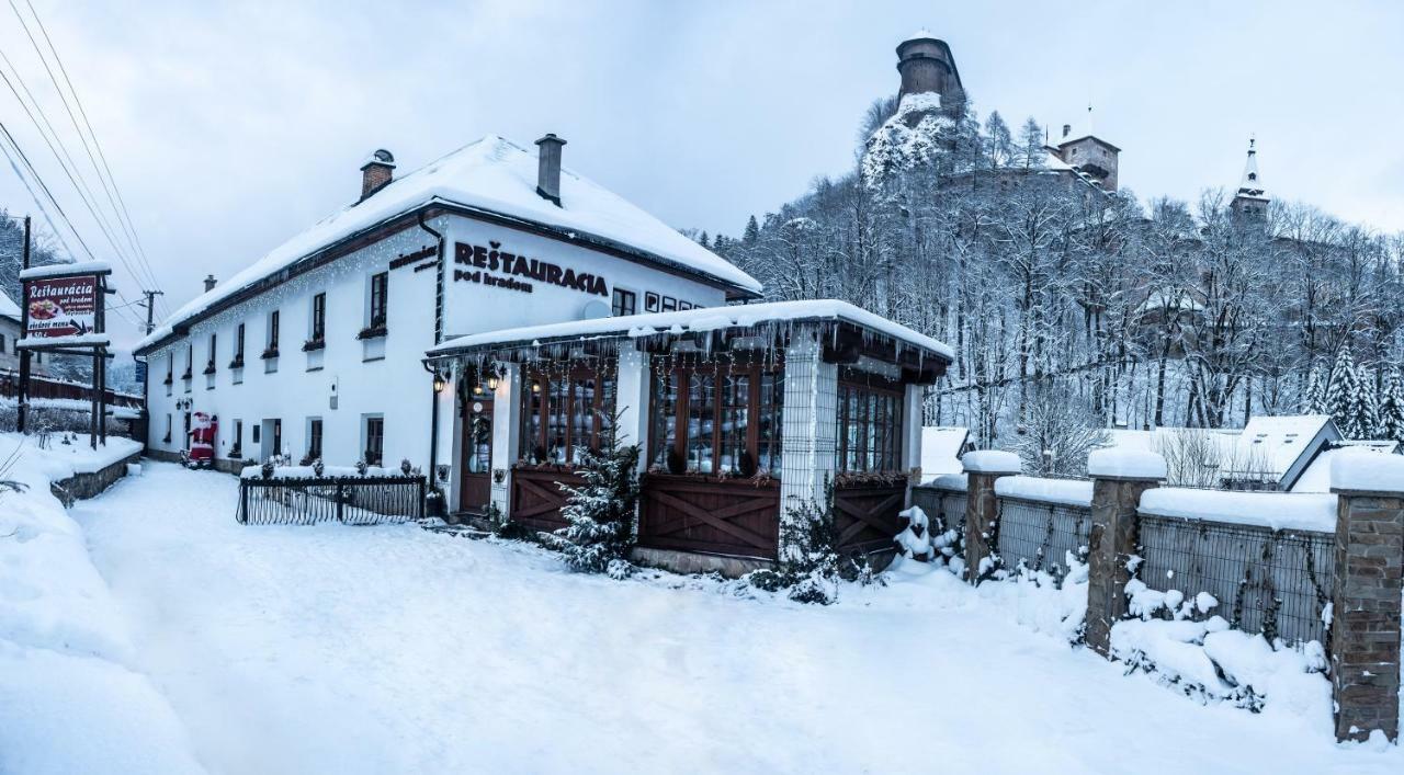 Apartmány pod Oravským hradom Oravsky Podzamok Exterior foto